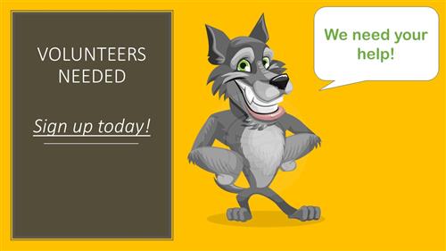 Volunteers Needed! 